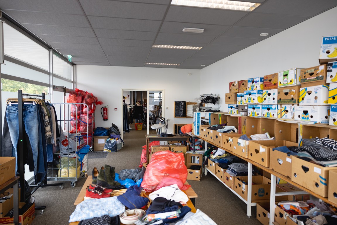 Nieuwe werkwijze innemen kleding